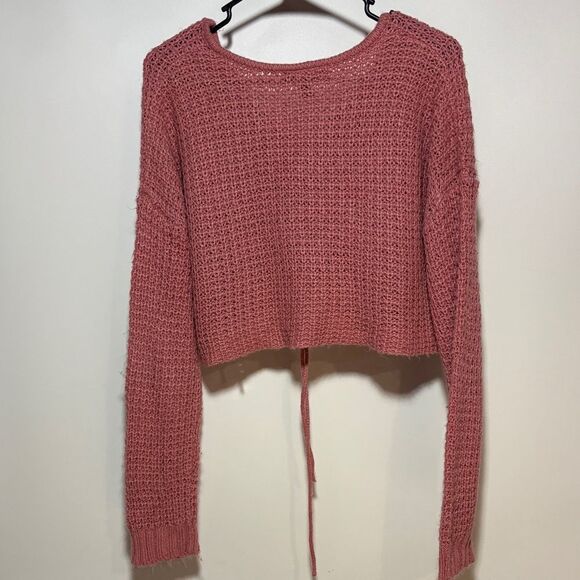 Derek Heart Dusty Rose Knit Top - Picture 5 of 8